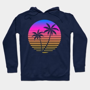 Vintage Sunset View Hoodie